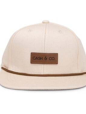 CASH & CO. Cream Kids Toddler Cap